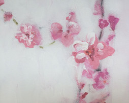 Bild 'Hirsch Kirschblüten' - Detailansicht 1